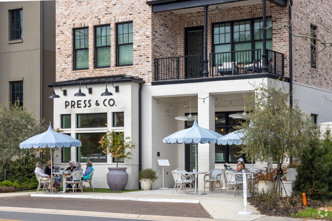 Olde Towne Daphne has some newer builds architecturally in keeping with the historic vibe.