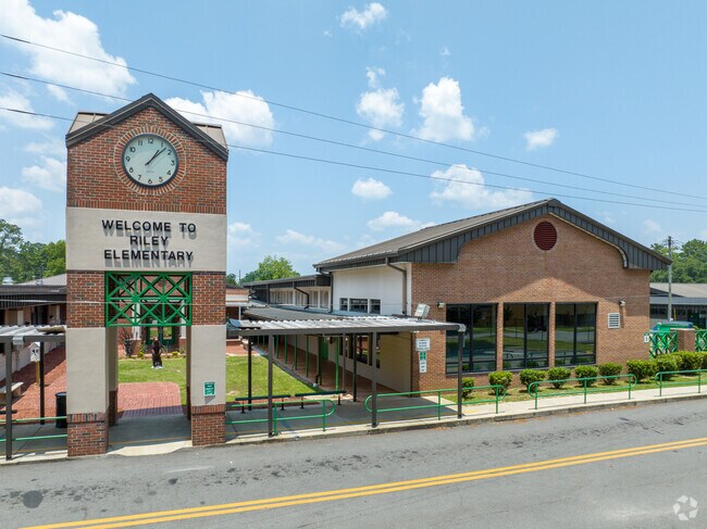 John G. Riley Elementary serves approximately 486 students.
