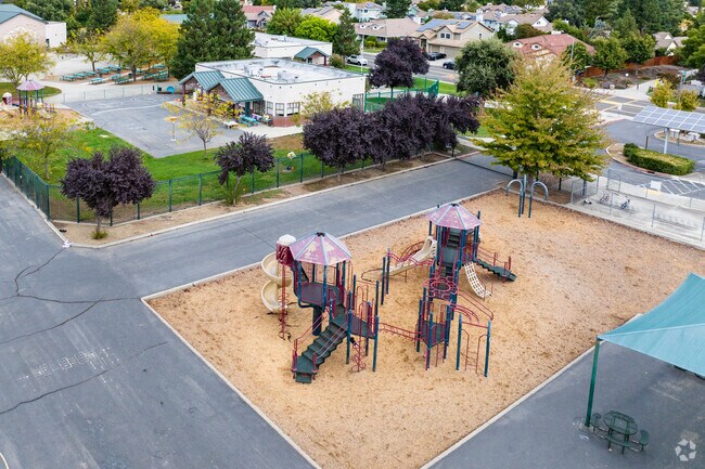 Gretchen Higgins Elementary School playground is a hotspot for children's recess in Dixon.