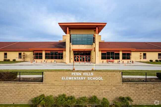 Penn Hills Elementary School educates the children of the Penn Hills neighborhood.