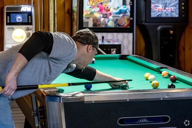 Enjoy some billiards at the Riverside Roadhouse in Montgomery.