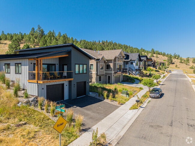 Helena has some great contemporary homes on this sunny street.