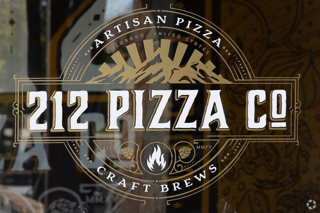 The 212 Pizza Co in Founders Village makes artisan pizza using locally sourced ingredients.