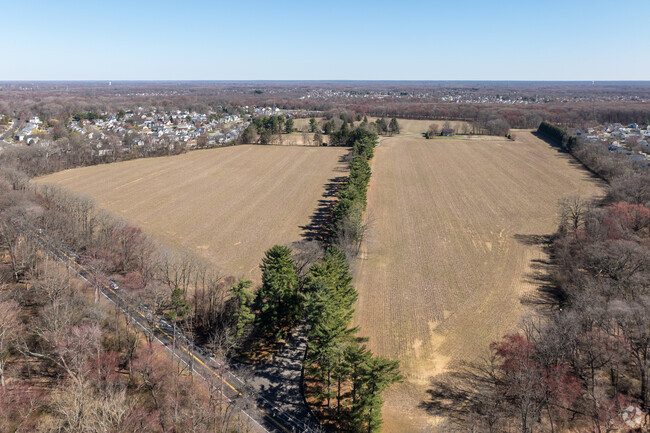 Although Ravens Cliff is in a built-up area, family farms just down Church Road show what the area looked like just a few years ago.