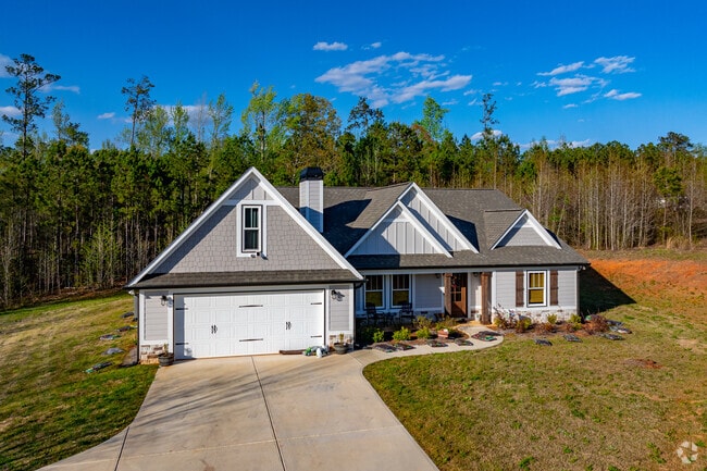 New construction homes are found in Whitesburg as it slowly grows.