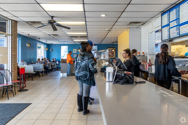 You can grab a meal to go at AJ's Restaurant located on NC Highway 49.