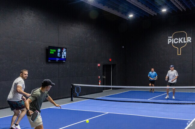 Winnmere residents love to meet up for games at the Picklr.