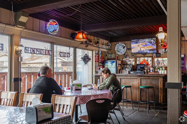 Catch the game at Russells Barbecue in River Forest.