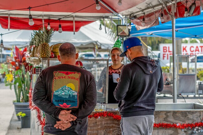 Food Trucks are a staple to the Dunbar community and are often packed at lunch and dinner time.