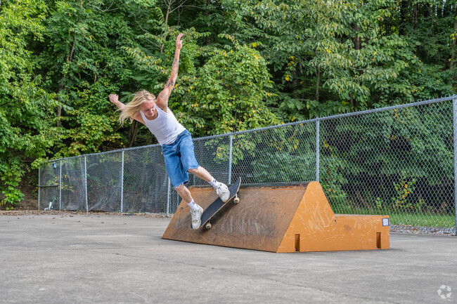 South Hills is a skate board hot spot with the skate park at near by Marilla Park.