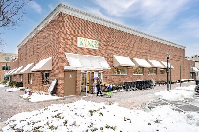 Garden City residents shop at Kings Food Market on Franklin Avenue.