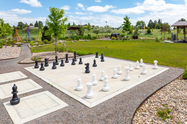 You can play a game of chess on the giant chess board at Picnic Park at Inspiration.