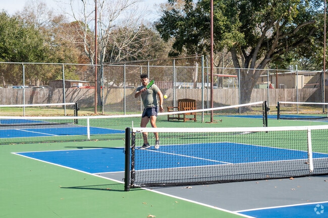 Many residents of Lafayette spend their weekends playing Pickleball.