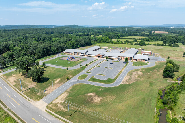 There is ample parking at Carolyn Lewis Elementary in Conway.