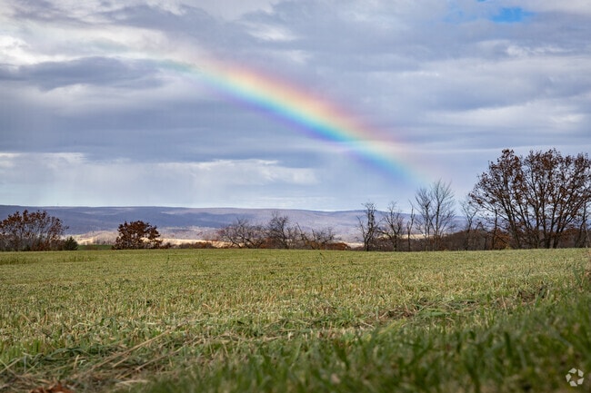 Rolling farmland surrounds Lincoln Township in Somerset County.