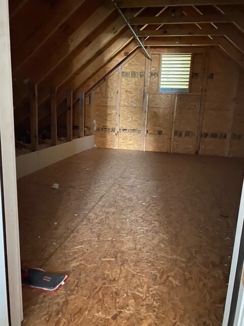 Additional Attic storage.