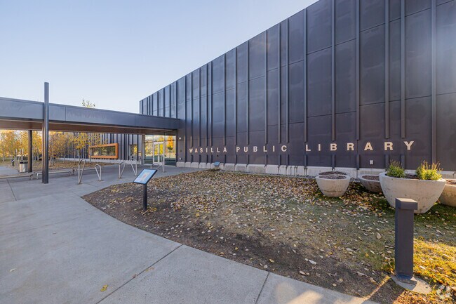 A recently renovated library welcomes Wasilla locals.