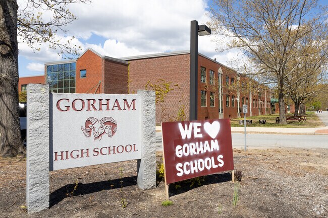 Gorham High school offers a comprehensive curriculum for students.