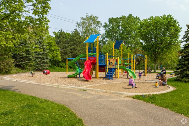 Blackstone Park is in the heart of the Blackstone neighborhood.