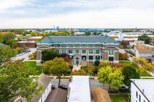 Graham Elementary School is located in the South Loop neighborhood of Bridgeport.