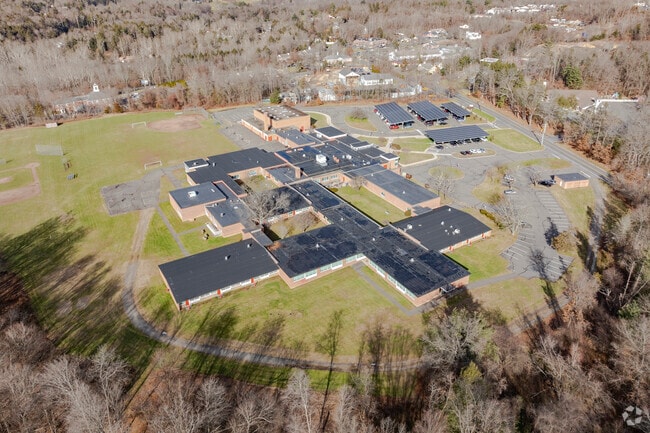 Rochambeau Middle School at 100 Peter Road in Southbury, CT.