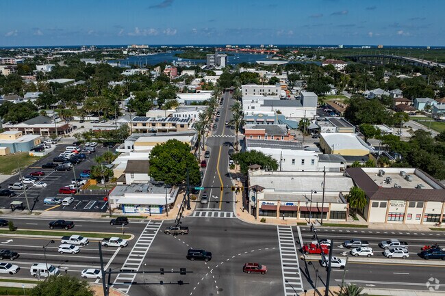 Canal Street in New Smyrna is home to many shops and restaurants near Historic Westside.