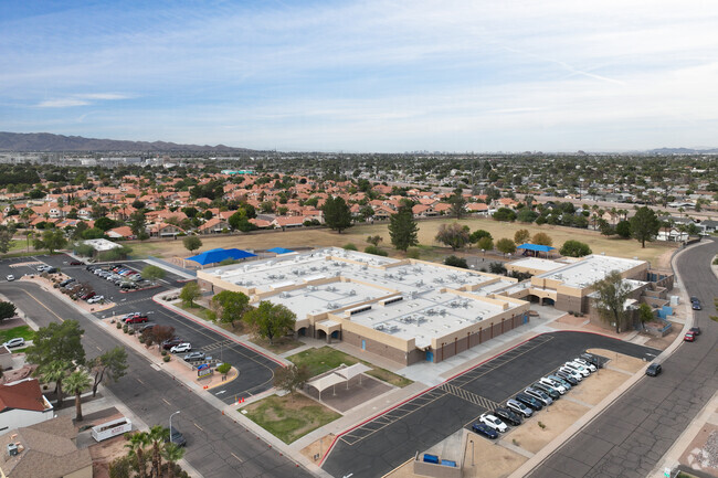 Kyrene de los Ninos Elementary is located along Dava Drive in Tempe.