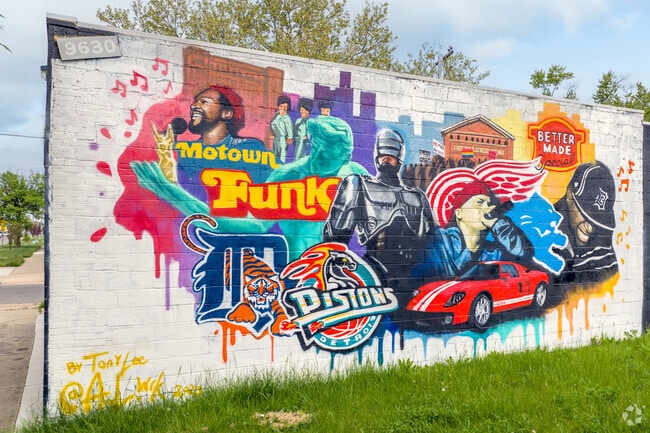 A mural by Detroit 
