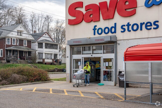 Residents of Summit Lake shop at the Save A-Lot food store.