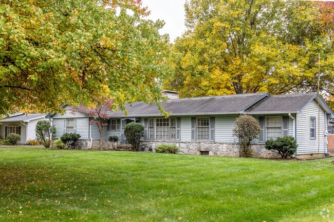 This lovely ranch style home is nestled in a Franklin neighborhood street.