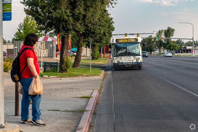 Ellis residents can use Logan’s free bus system to navigate the city.
