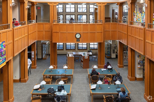 The Public Library in Edgeworth is a great place to get some studying done.