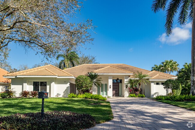 Wyndemere has many updated homes with modern doors and windows.