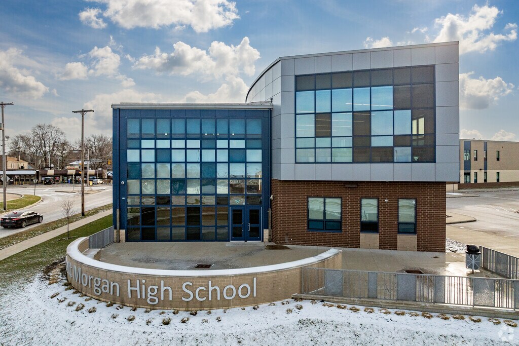 Garret Morgan High School offers a dynamic learning environment.