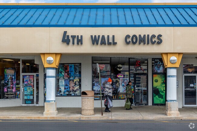 Game night with the local crew meets at 4th Wall Comics in Prospect Heights.