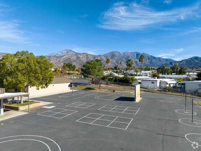 Playgrounds of endless fun at Ridgeview Elementary School.