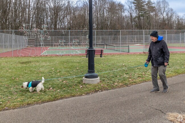 Take your best friend for a walk around Pearson Park in New Castle.