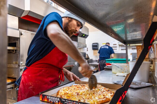 Machias residents love to order pizza delivery from Sahara Pizza.