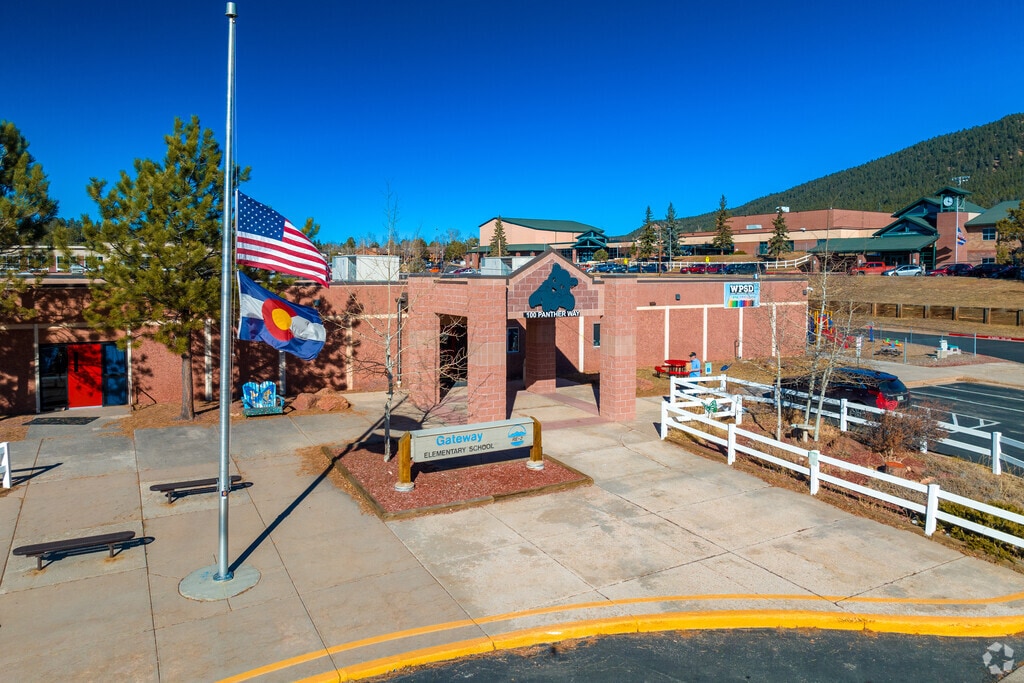 Gateway Elementary School is a public pre-K and elementary school in Woodland Park