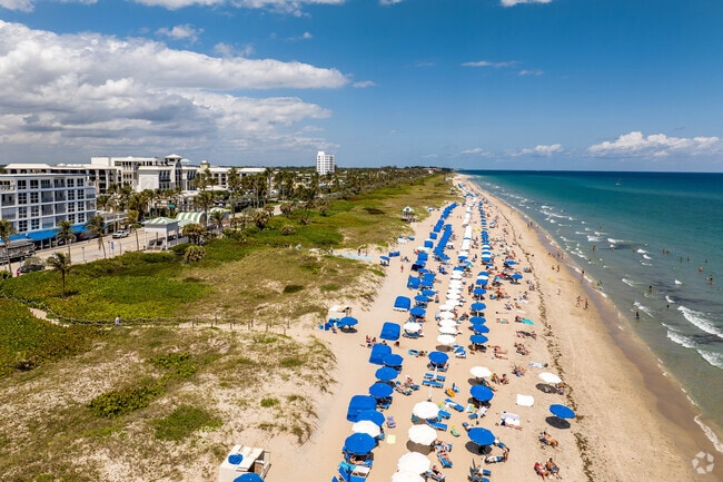 Residents of High Point can enjoy the pristine Delray beaches year-round.