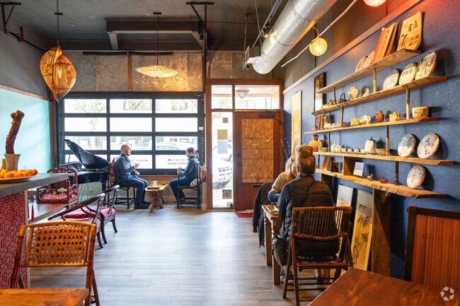 Artful cuisine and farm direct teas at Cloud Pine Tea + Culture in Historic Milwaukie.