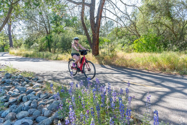 Orangevale has bike friendly riding paths.