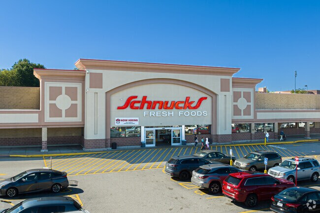 Residents of Saint John shop for groceries at their local Schnucks.