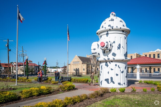 The famous Fire Museum of Texas is located in downtown Beaumont.