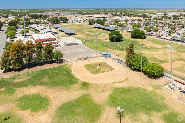 Parkview Middle School students can play baseball on one of two fields.