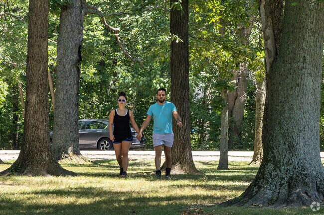 Families love to spend time outside at Big Run Park, which is situation near Georgian Heights.