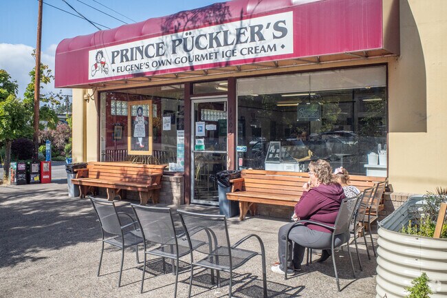 Enjoy Some Ice Cream at Prince Puckler's In the Fairmount Neighborhood in Eugene, OR.
