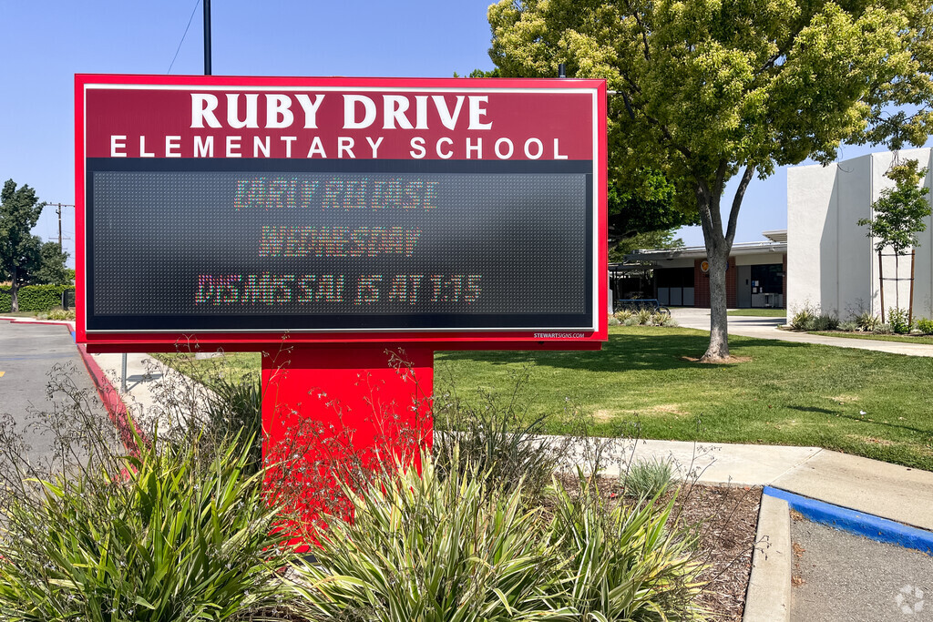 Ruby Drive Elementary School in Placentia fosters a dynamic learning community.