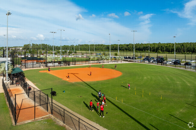 Starkey Ranch District Park has all the sports fields for Riverside Village residents.