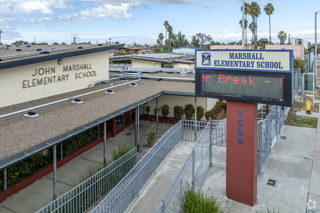 The Marshall Elementary School in San Diego.